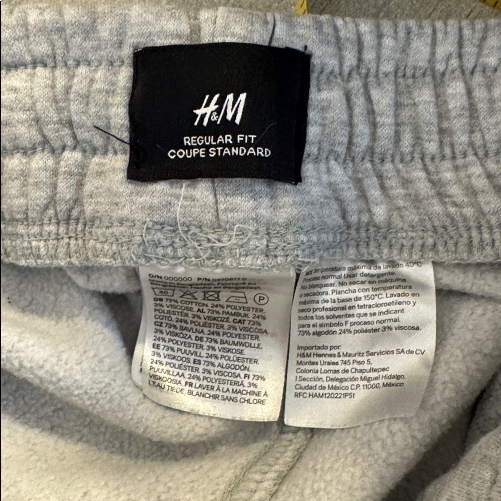 H&M Light Gray Men's Joggers - Picture 5 of 5